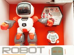 Умный робот для детей на радиоуправлении Kids Buddy с пультом в виде наручных часов