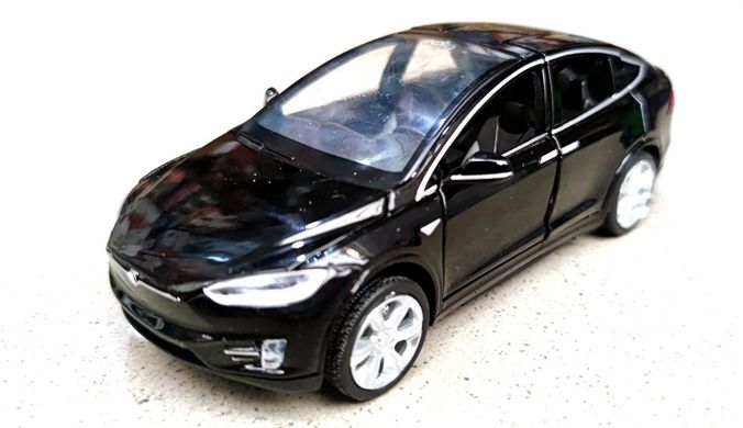 Машина на радиоуправлении Тесла Tesla Model X, HQ20149 , открываются двери, резиновые колеса