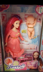 Беременная кукла со стульчиком 8803Е