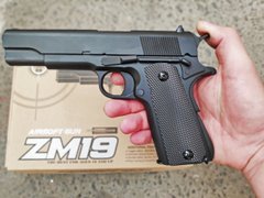 Игрушечный металлический пистолет ZM19 (1911)