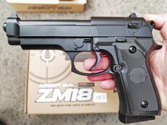 Игрушечный металлический пистолет ZM18