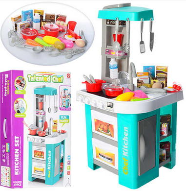 Детская игровая кухня 922-49 с водой и аксессуарами 49 предметов