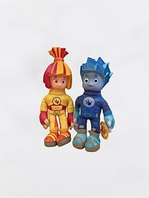 Мягкая игрушка Фиксики, 1 Шт ,Симка и Нолик 11269 свет, звук