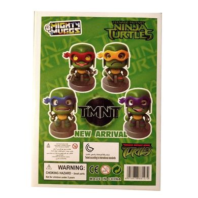 Фигурка черепашки-ниндзя Многоликие Mighty Muggs 12 см красный