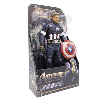 Фигурка Капитан Америка 34 см Марвел Супер CAPTAIN AMERICA подвижный 046