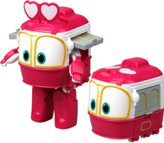 Игровой набор Роботы Поезда трансформеры Transformating Robot Trains Duck Selli Дак и Сэлли