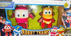 Игровой набор Роботы Поезда трансформеры Transformating Robot Trains Alf Key Альф и Кей