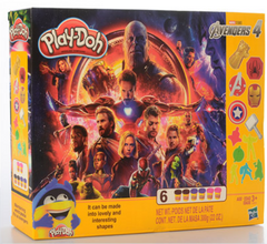 Игровой набор Play-Doh пластилин для лепки из серии Мстителей с маской железного человека