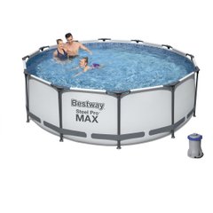 Каркасный бассейн Bestway с картриджным фильтром 366 х 76 см ,1 250 л/ч, 56416
