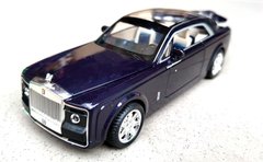 Машинка металлическая Роллс Ройс Rolls-Royce со светом и звуком открываются двери, капот, багажник 1:24