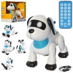 Робот собака на радиоуправлении Stunt Dog K21 свет, звук