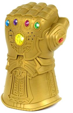Большая перчатка Таноса кулак Таноса Марвел Marvel Avengers свет, звук