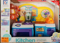 Детский игрушечный набор Кухня с посудкой 818-93А